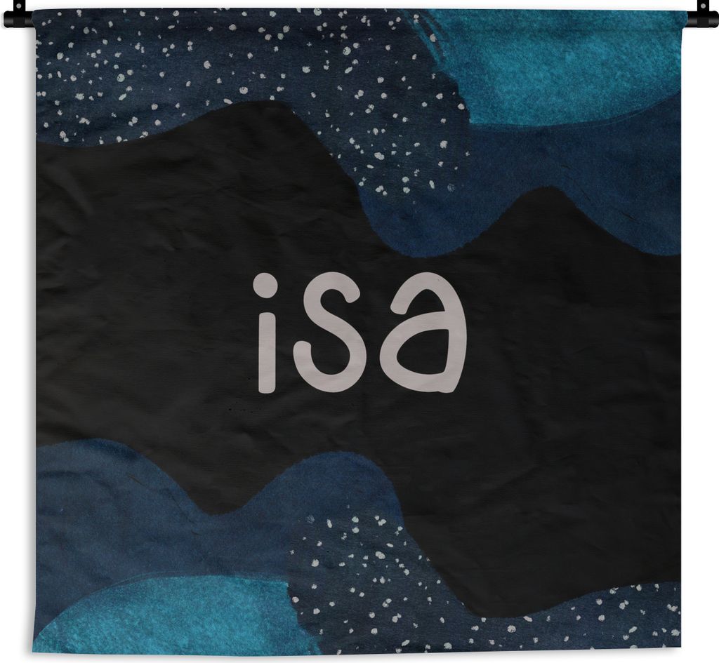 MuchoWow Wandteppich Wandbehang Isa - Pastell - Mädchen 150x150 cm Tapisserie Dekoration Wandtuch - Wohnaccessoires - Modernes