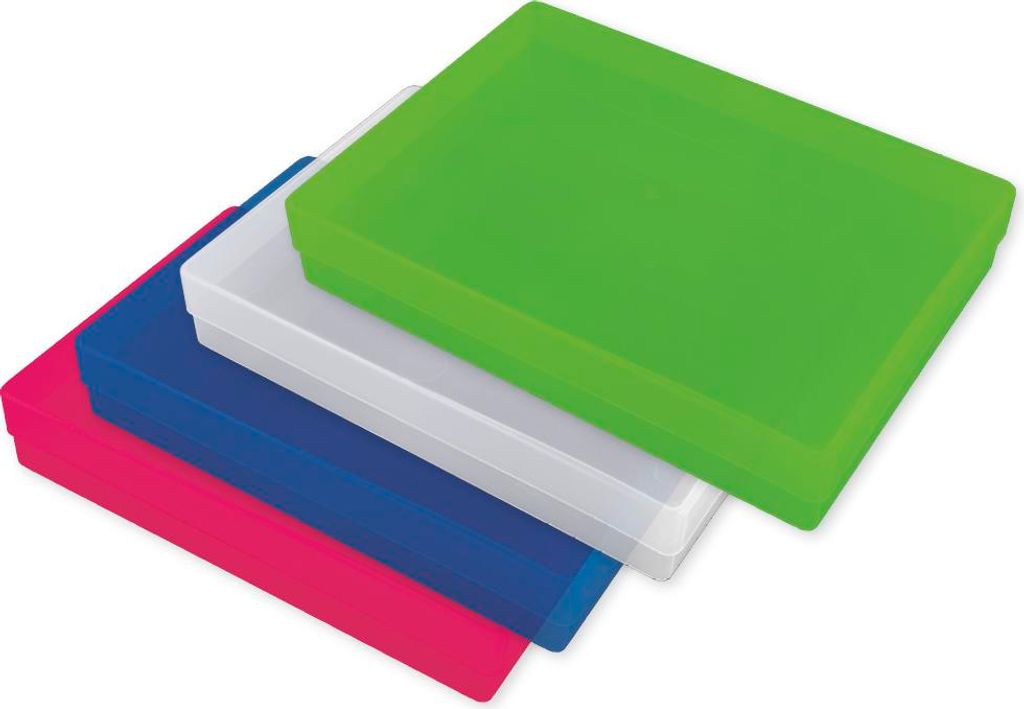 TimeTEX Kunststoff-Box A4 farbig