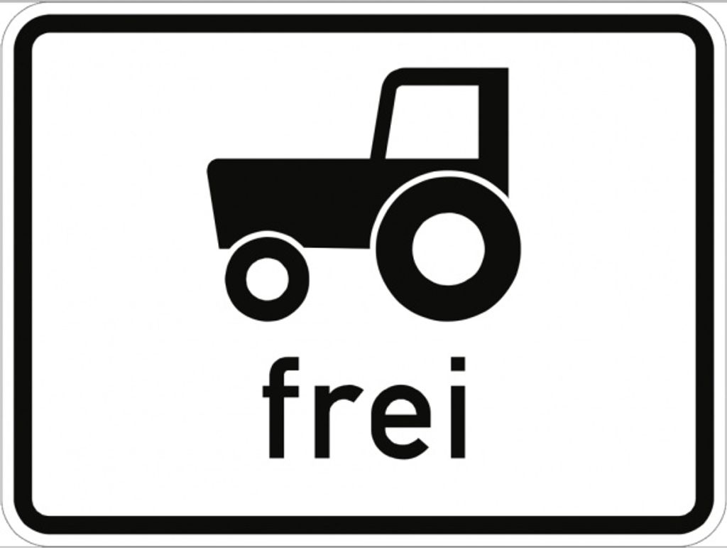 Verkehrsschild VZ1024-17, Kraftfahrzeuge und Züge, die nicht ..., Alu, RA2, 4...