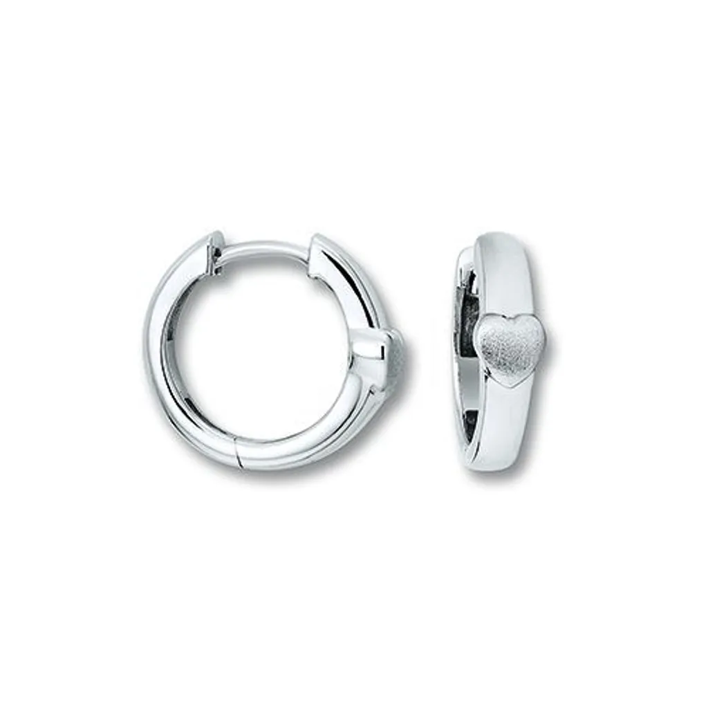 Boucles d'oreilles anneaux argent 925 rhodié pour femme style quotidien