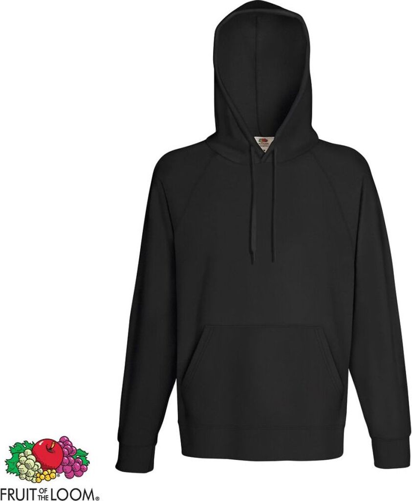 Fruit of the Loom Herren-Kapuzensweatshirt Hoodie Schiefergrau XXL