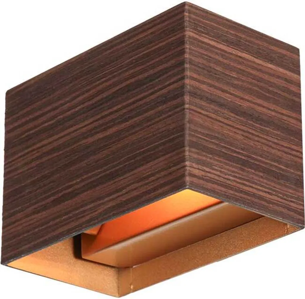 Steinhauer Muro 3365E: Lampada Parete Marrone Metallo G9 Design Interni