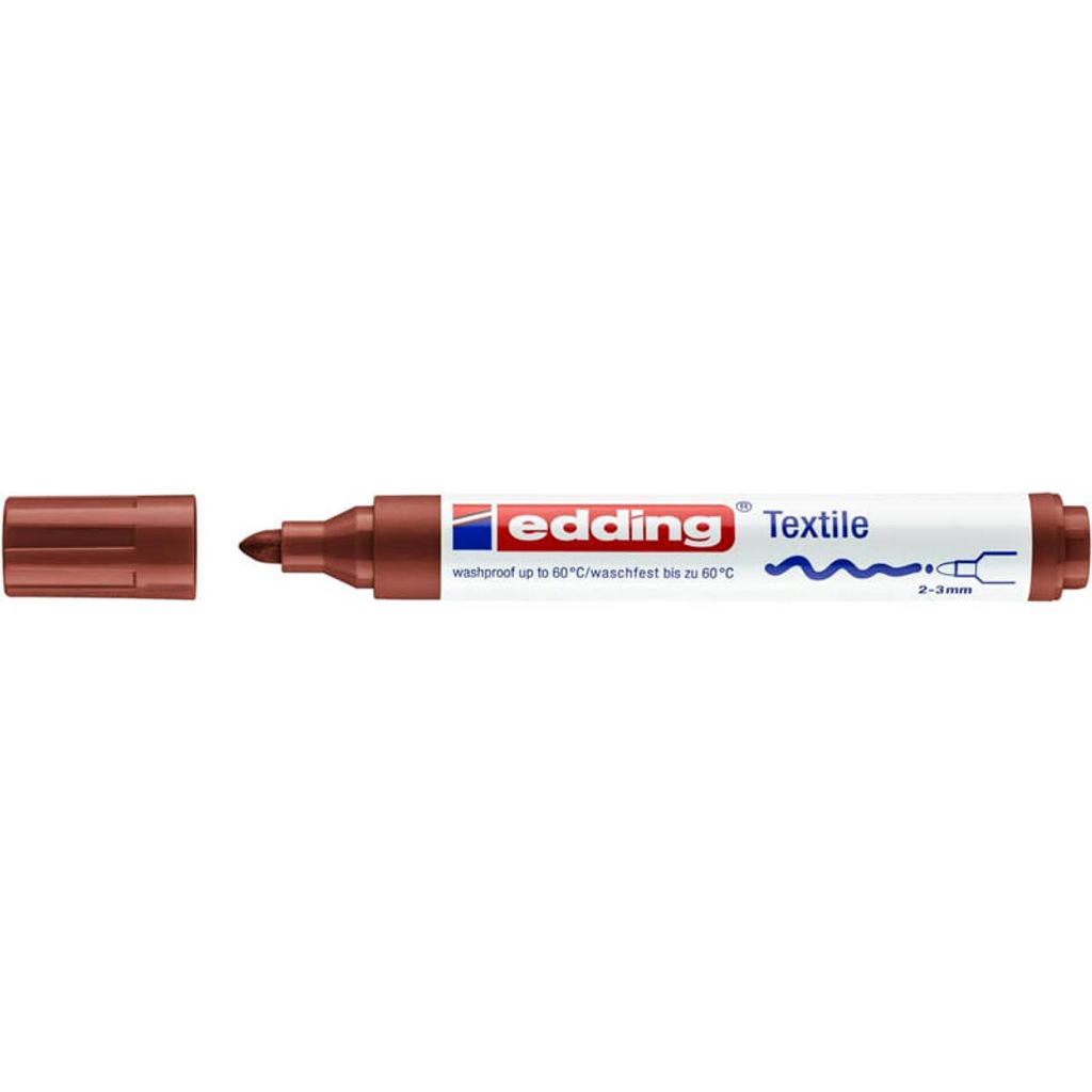 edding 4500 Textilmarker braun 2,0 - 3,0 mm, 1 St. Produktbild 