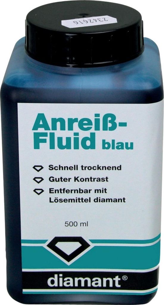Anreiß-Fluid 500ml rot DIAMANT