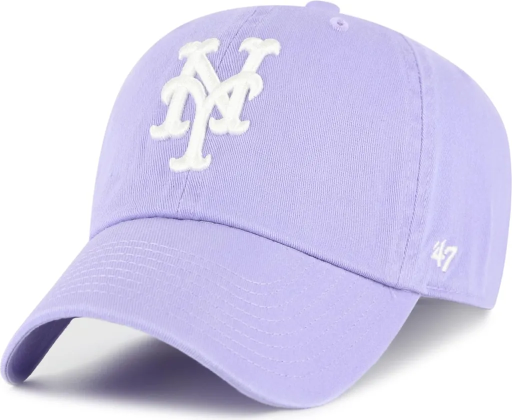 47 Brand New York Mets Clean Up - Cappello Regolabile Dusk Sky