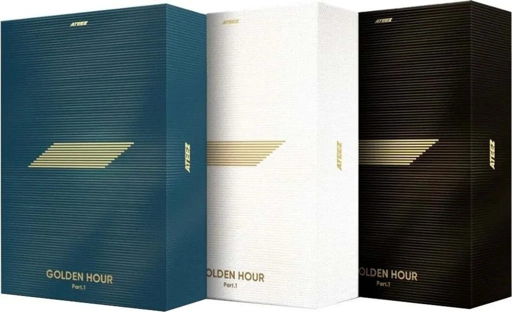 Album CD Ateez Golden Hour Part 1 Authentique pour Finir votre Collection