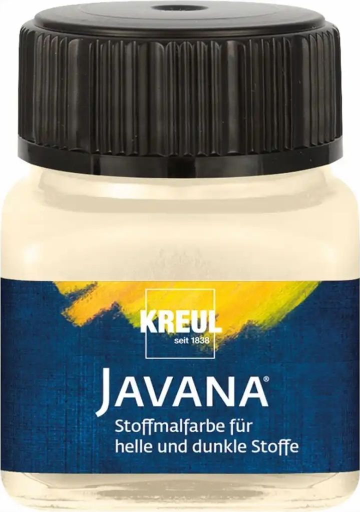 KREUL Javana Stoffmalfarbe für helle und dunkle Stoffe Produktbild 