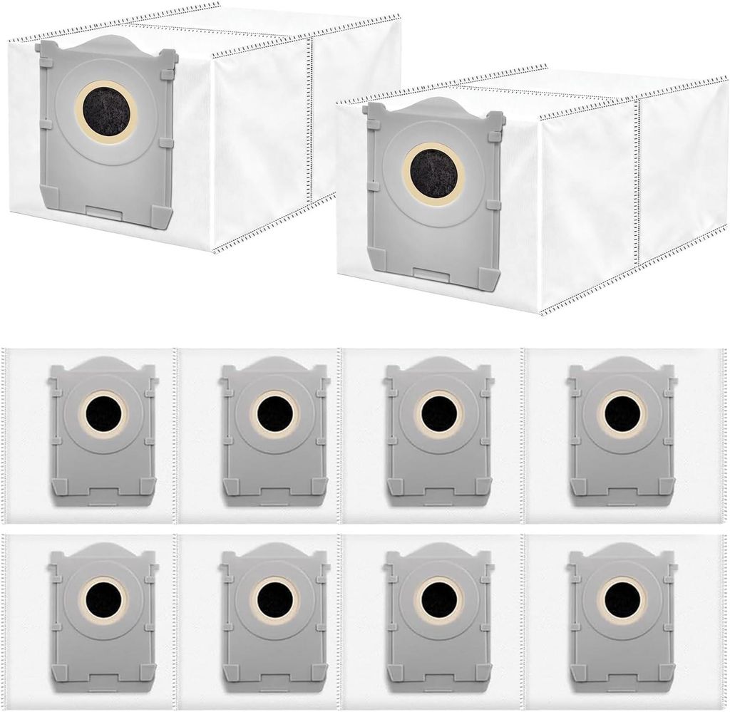 50 Stück Staubbeutel für Ecovacs T80 / T80 Omni / T50 PRO Gen2 / T50 Pro Omni Gen 2 / T50 OMNI / X80 / X9 / T30C Pro Omni Gen 2 Roboter Staubsaug...