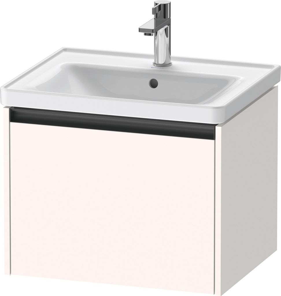 Duravit Ketho.2 Wastafelonderkast 58,4x45,5x44 cm Supermat Wit