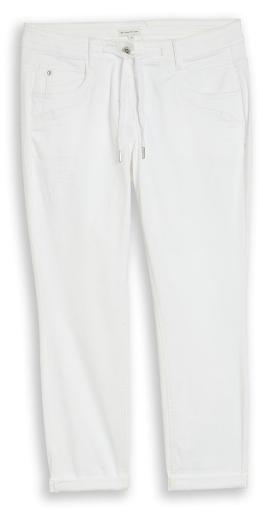 Tom Tailor Hose Tapered Relaxed Five-Pocket-Style mit Kordelzug am Hosenbund