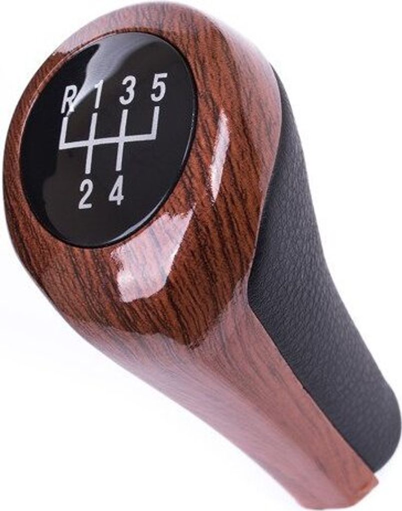 Schaltknauf 5G Holz für BMW E39 E46 E90 E91 E92 E93 E81 E82 E87 E60 E61 E53 E83