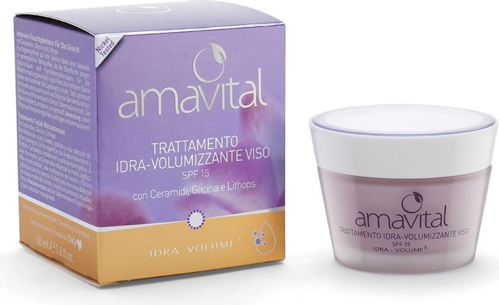 Amavital Idra-Volume3 Hydra-Volumizing Treatment Gesichtscreme LSF 15, 50 ml