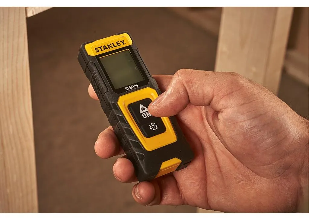 Mètre Laser Stanley SLM100 30m - Appareil de Mesure Digital Compact - 14
