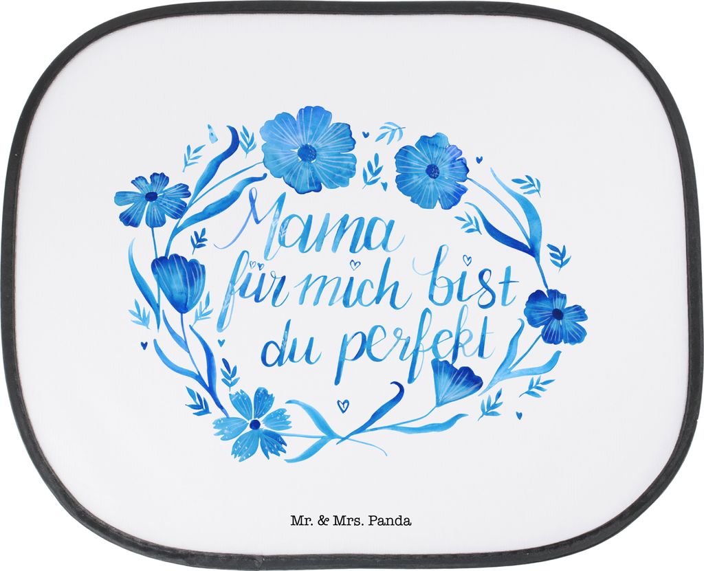 Mr. & Mrs. Panda Sonnenschutz Auto Mama du bist perfekt - Weiß - Geschenk, Eltern, Mutter, blendschutz, Muttertag, Dekoration, Sonnenblende, Seite...
