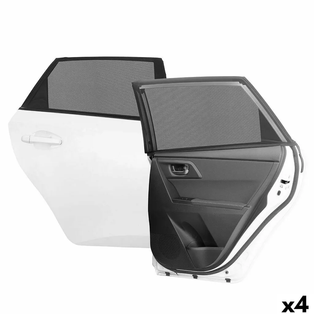 Parasole Auto Lato Guida Sinistro Per Modelli 2014-2019 - Ricambio In PVC Con Specchio, Colore Grigio, Protezione Solare Efficace