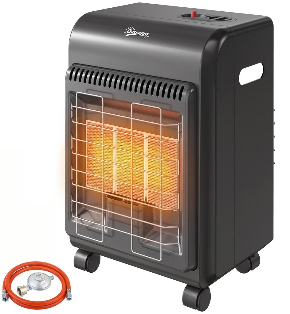Outsunny Gas Heizstrahler Outdoor 1,5-4,2 kW Produktbild 
