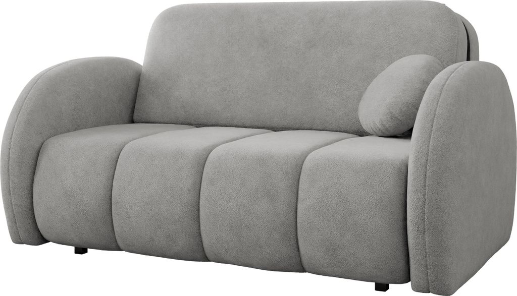 MIRJAN24 Schlafsofa Viva Comfy III, Bettkasten und Schlaffunktion, mit Kissen, 2-Sitzer (Farbe: Velo 633)