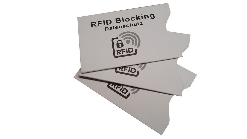 3 Stück RFID Schutzhülle NFC EC Kreditkarte