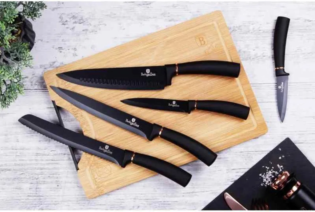 Set Coltelli Berlingerhaus BH-2421: 8 Pezzi Black Rose per la tua Cucina - 6