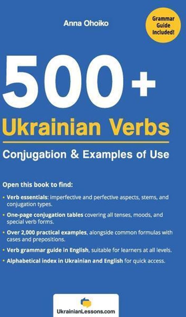 500+ Ukrainian Verbs