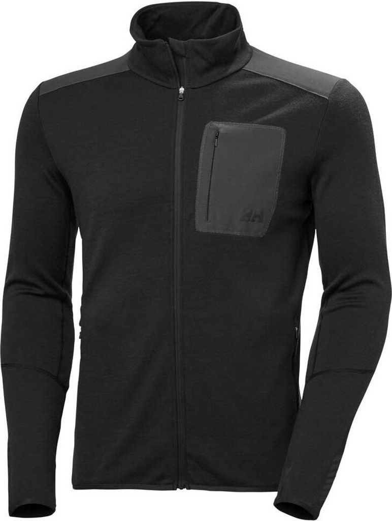 Helly Hansen Lifa Merino Fleece Schwarz L Mann Schwarz L