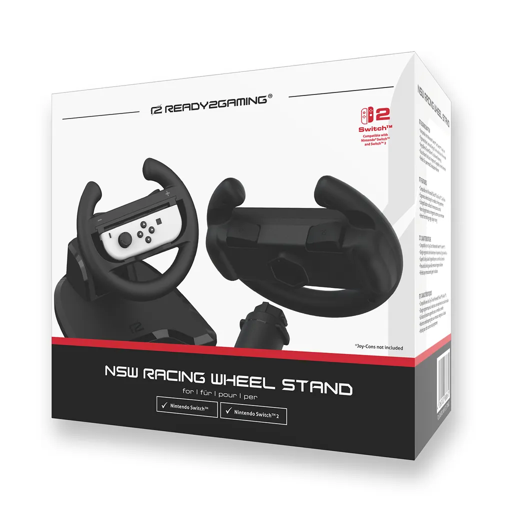 Supporto Volante Playart Nintendo Switch 2 - Accessorio Racing Pro - 2