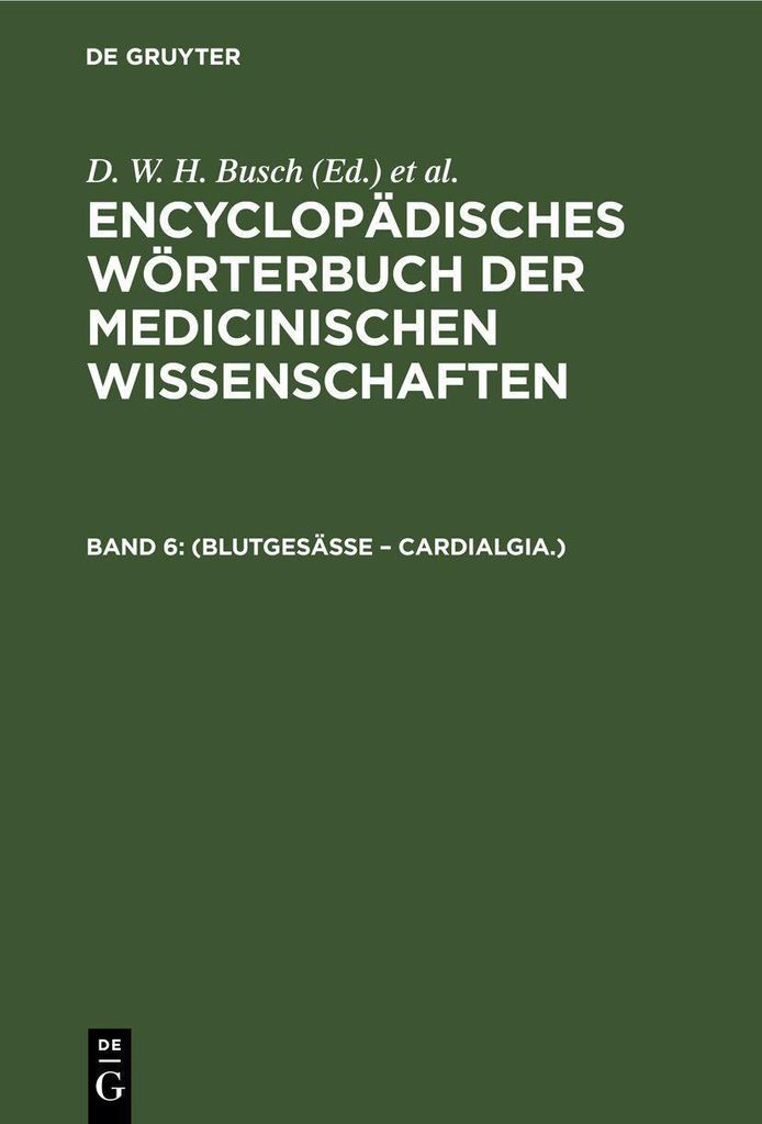 (Blutgesässe - Cardialgia.)