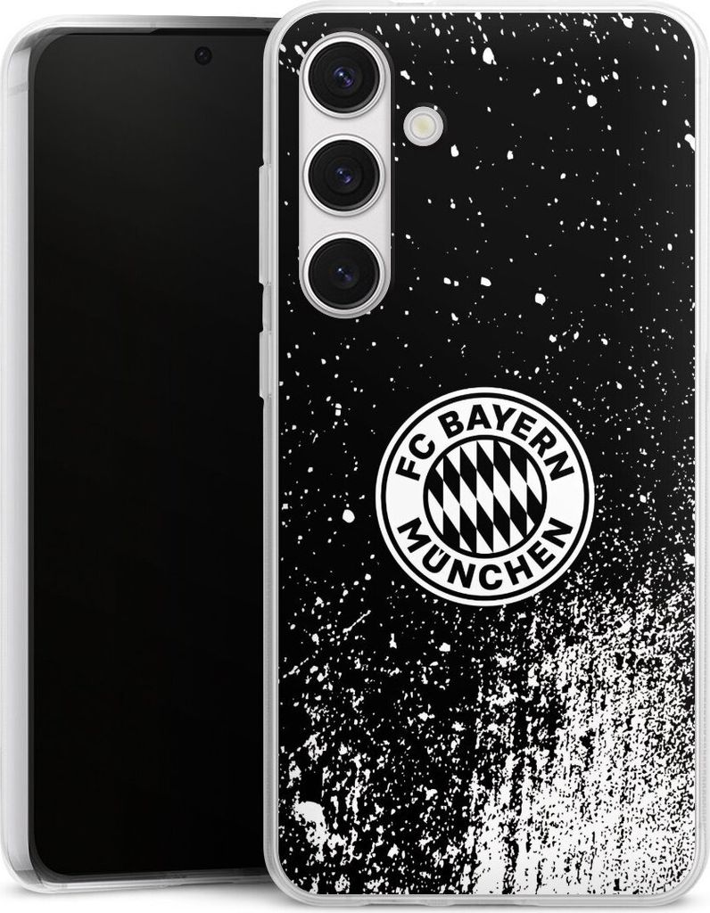 DeinDesign Handyhülle für Samsung Galaxy S24+ Silikon Hülle Case Smartphone Schutzhülle FC Bayern München FCB Offizielles Lizenzprodukt