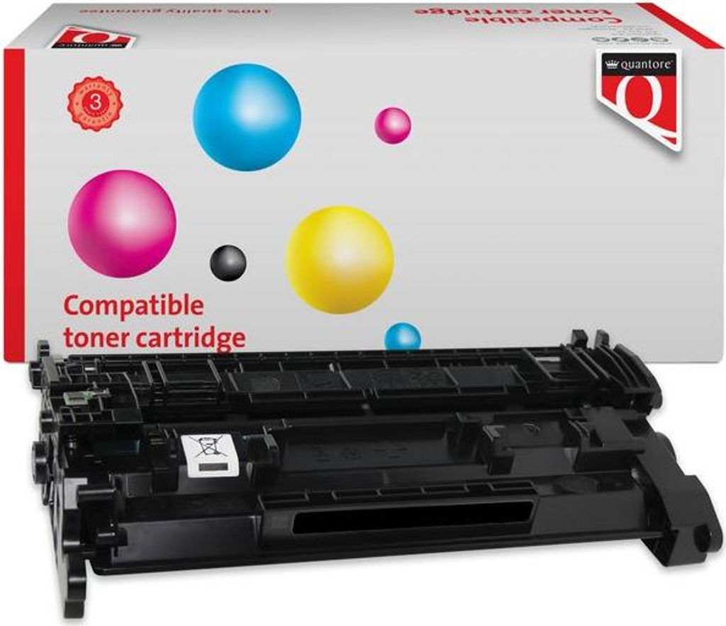 Quantore - Tonerkartuschen-Alternative für CANON 057H schwarz