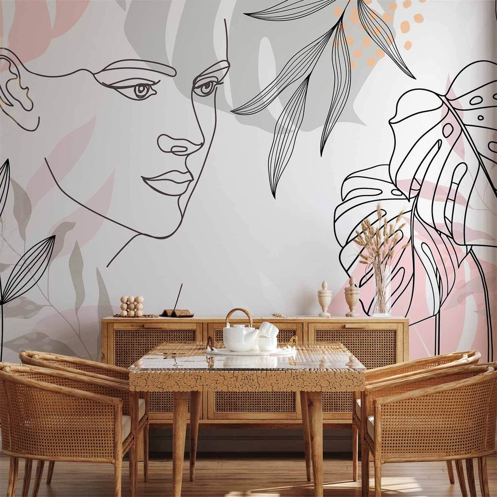 Vlies Fototapete - Feminine Wildness 400x280 cm Menschen a-A-10498-a-a