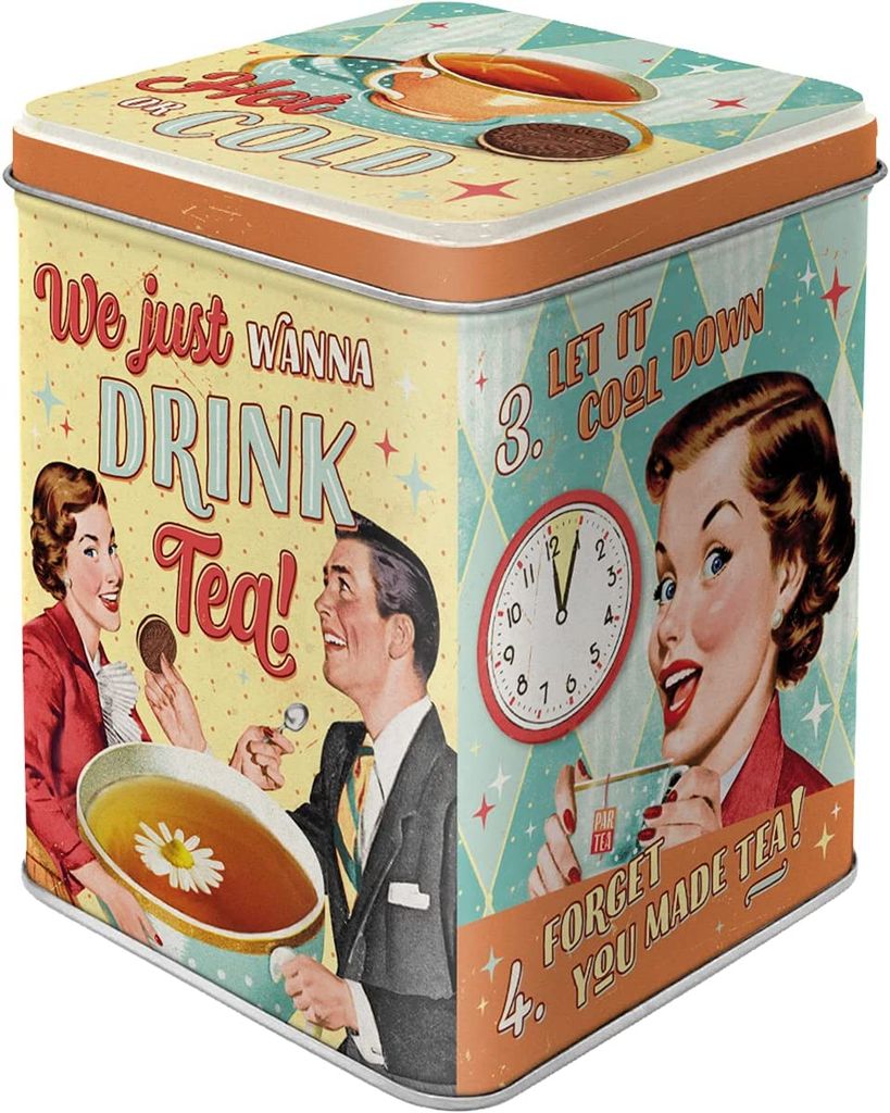 Nostalgic-Art - Boîte à thé en métal pour conserver les Image du produit 