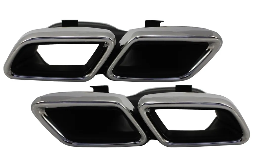 Sorties de silencieux inox pour Mercedes GLE W166 GLC X253 et GLS X166