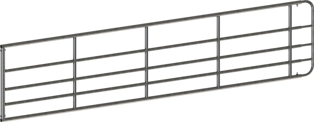 Verstellb. Weidetor, 90cm 2-3m verzinkt, incl. Montageset