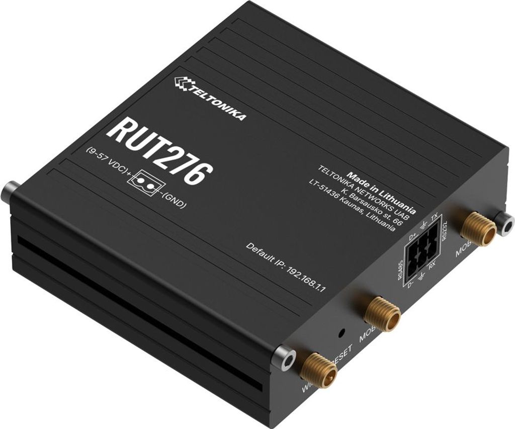 TELTONIKA RUT276 Redcap 5G Router