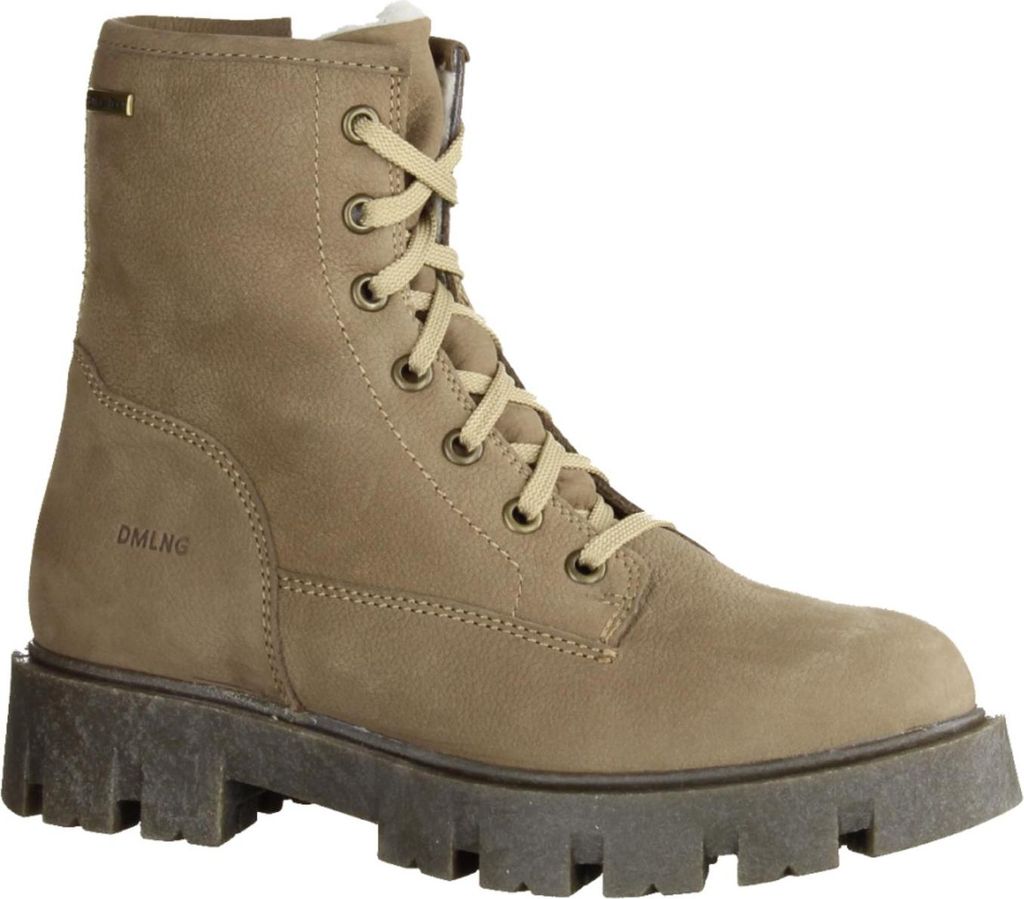 Däumling 520041-M89 Mädchenboots, Leder, Beige, Warmfutter, wasserdicht - Kinderschuhe Gefütterte Kinderstiefel Gr. 18 - 42, Beige, leder +sympa...