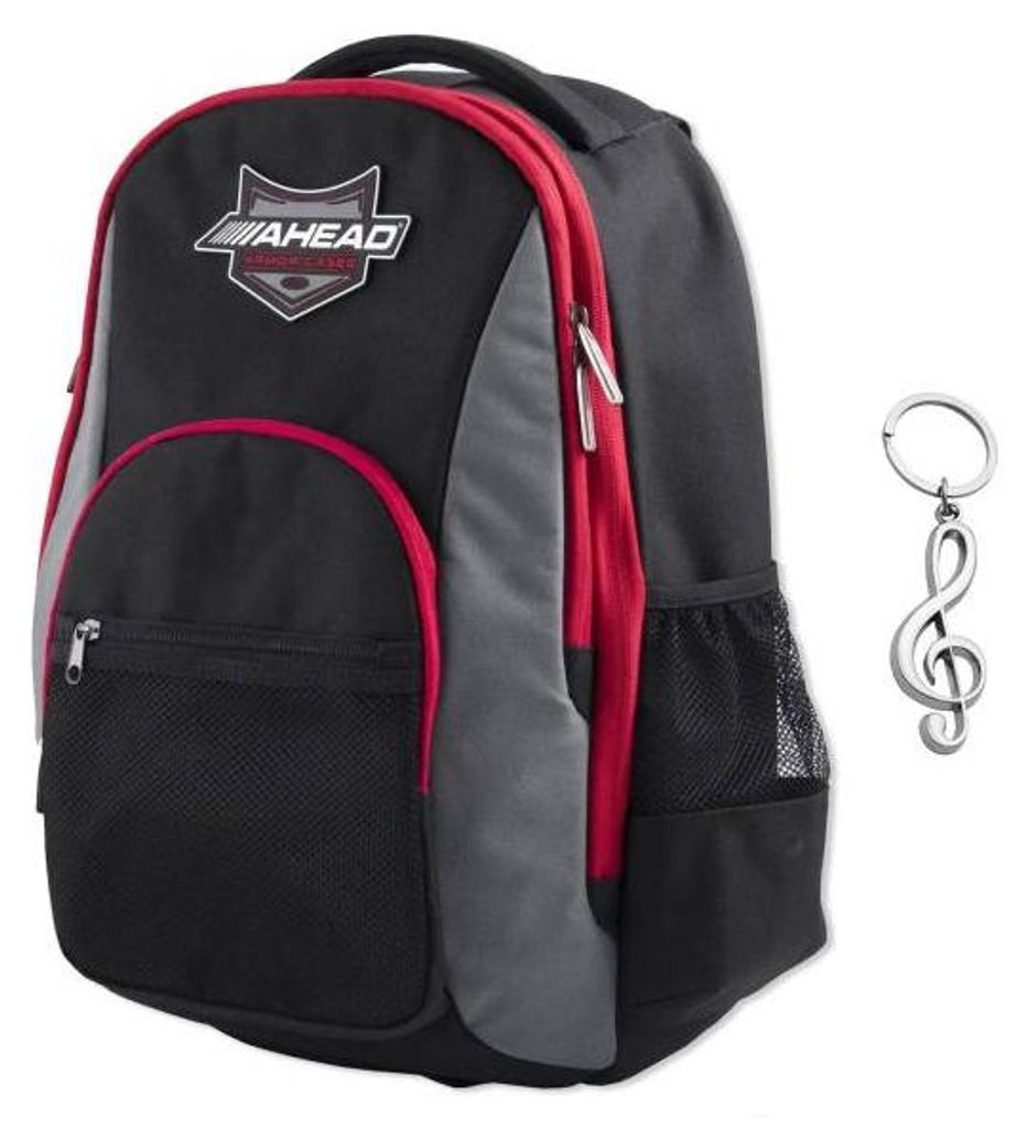 Ahead Armor Rucksack AABP mit Laptop-Fach und Violinschlüssel-Anhänger