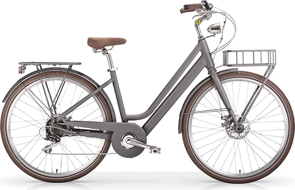 MBM Elektro-Citybike LA RUE 2.0, matt gray Produktbild 