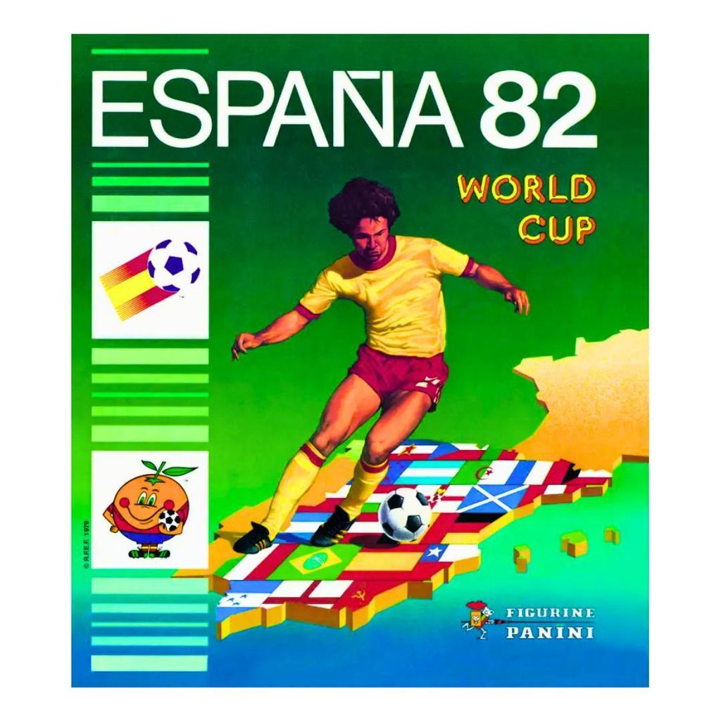 PANINI WM Weltmeisterschaft 1982 Spanien Stickeralbum all Sticker Album WorldCup – Komplettes Stickeralbum der Fußball-Weltmeisterschaft