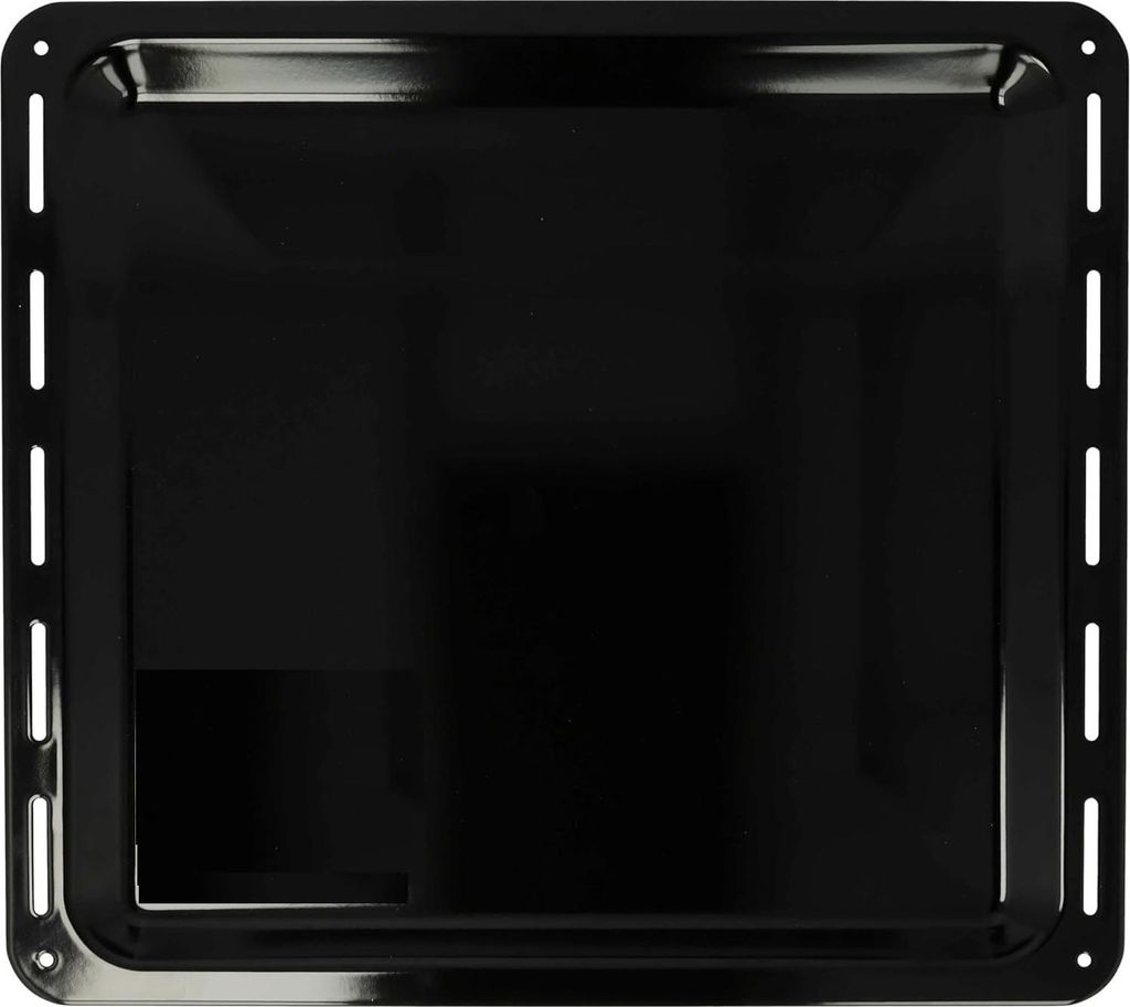 ICQN Backblech 422 x 370 x 45 mm, Emailliert Fettpfanne für Backofen und Herd, Passend für ELECTROLUX, AEG, IKEA, ZANUSSI, JUNO, ZOPPAS Kratzfest...
