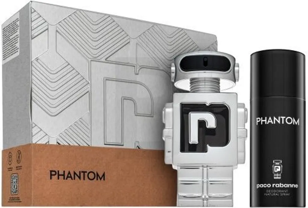 Phantom Paco Rabanne 100ml Coffret Noël Parfum Boisé et Citron Connecté