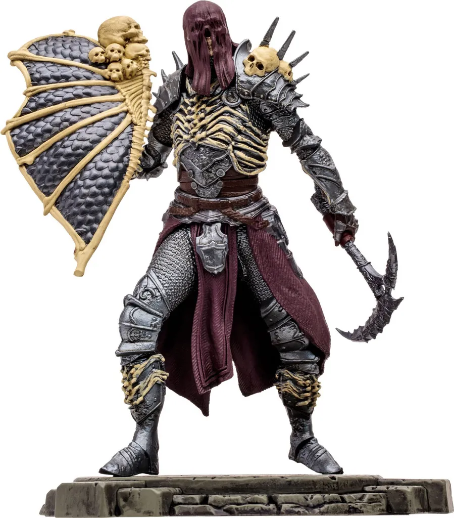 Statue Articulée Diablo 4 Necromancer 15 cm pour Fan de Jeux Vidéo RPG