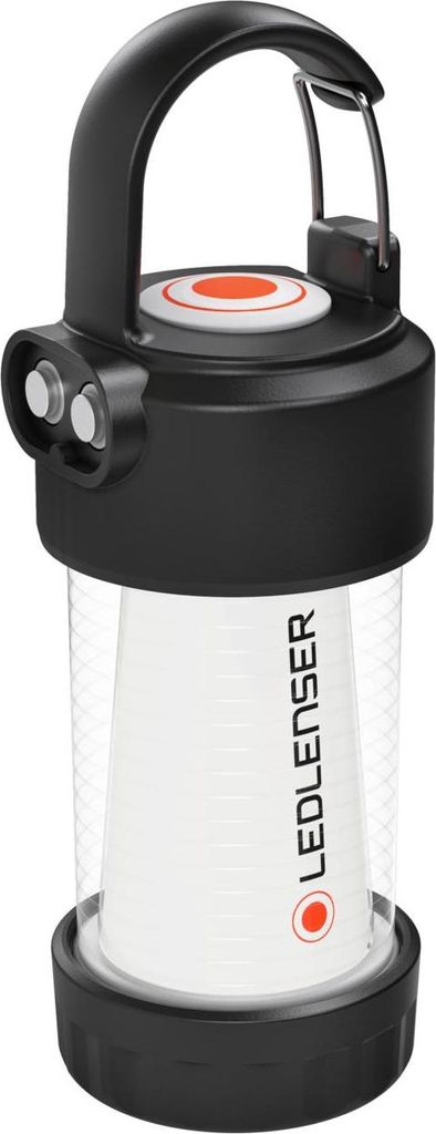Ledlenser ML4 Warm Light Laterne schwarz, 300 Lumen max, 45 Std. Laufzeit, IP66, wiederaufladbar, inkl. Akkusatz