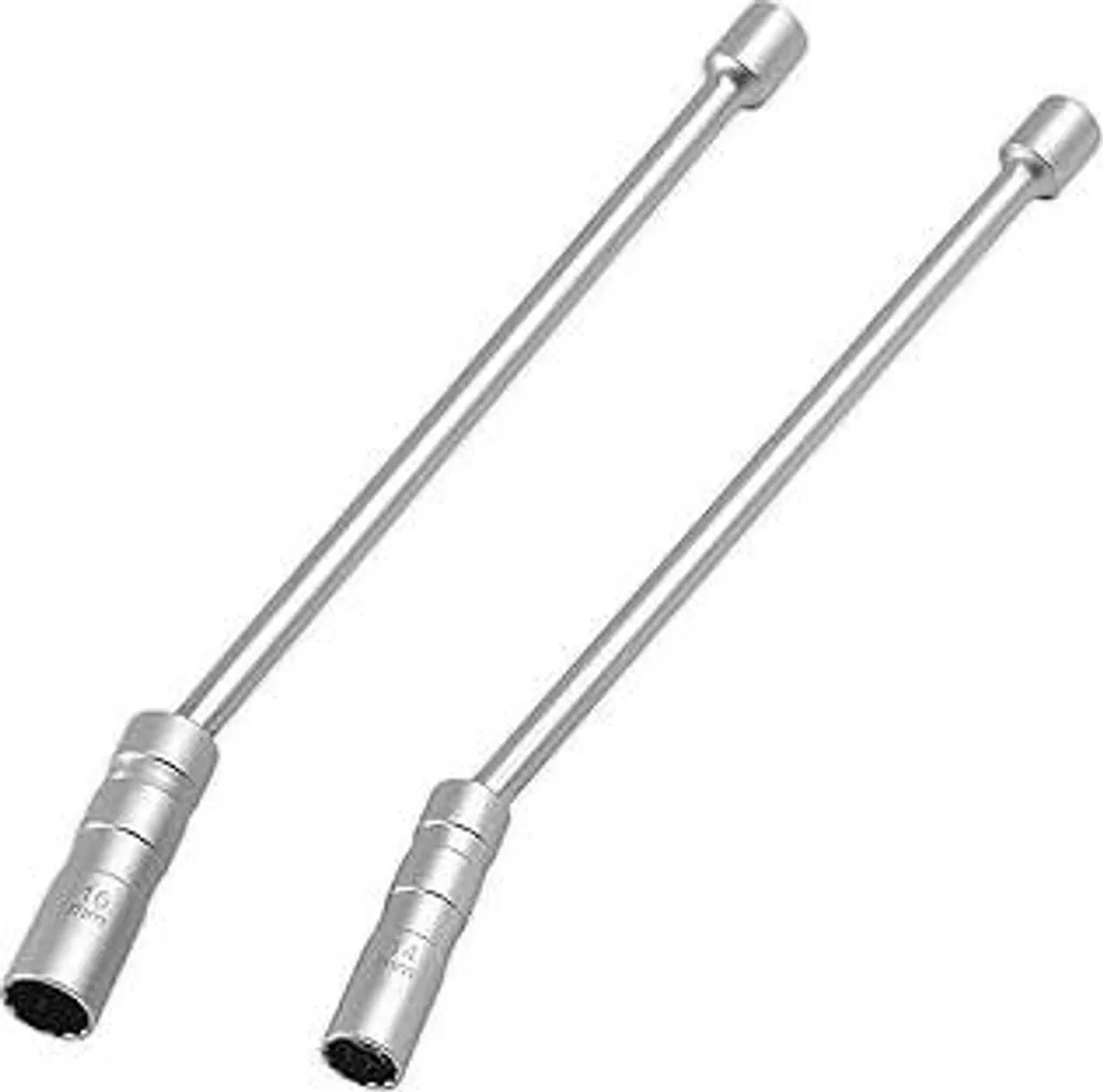 Set 2 Chiavi Candele 14mm e 16mm Magnetica 3/8 per Auto e Moto - 1