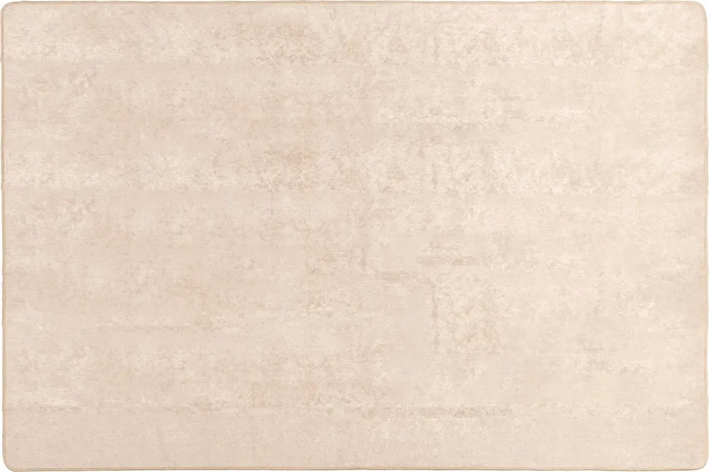 Tapis MARSA Crème 120 x 170 cm Résistant en Polyester avec Dos Antiglisse