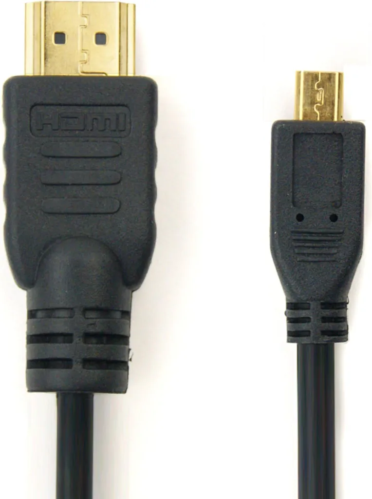 Cavo Micro HDMI per Liquid Image Ego 727 | 1.5m per Viaggi e Sport