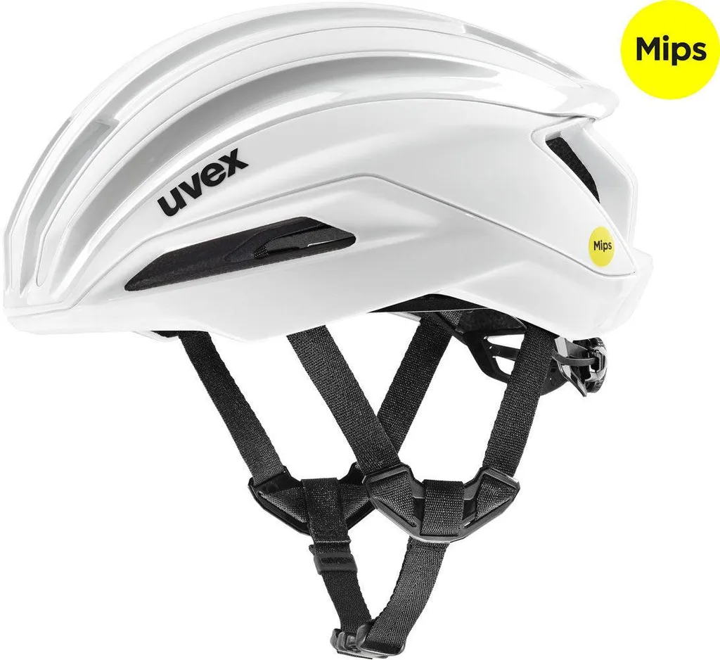 Casque Uvex Surge Aero Mips route blanc mat - Performance et Sécurité