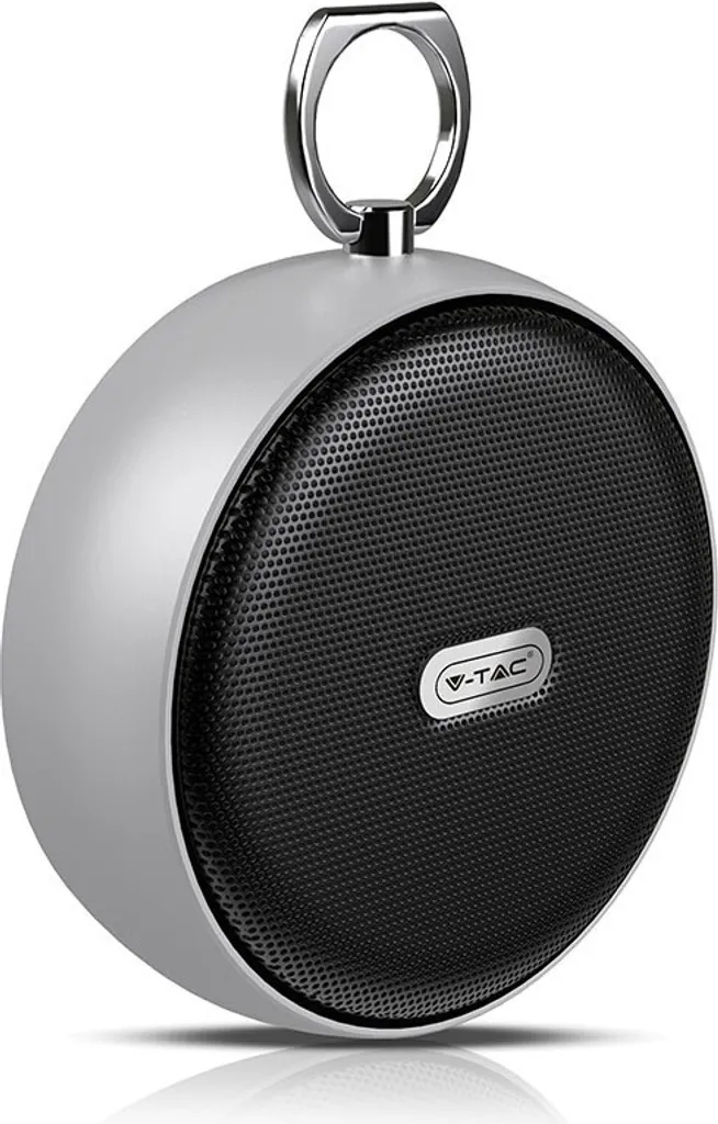 Mecha - Altoparlante Bluetooth piccolo per esterni, altoparlante domestico, subwoofer Mecha trasparente, altoparlante Bluetooth portatile, colore: Nero