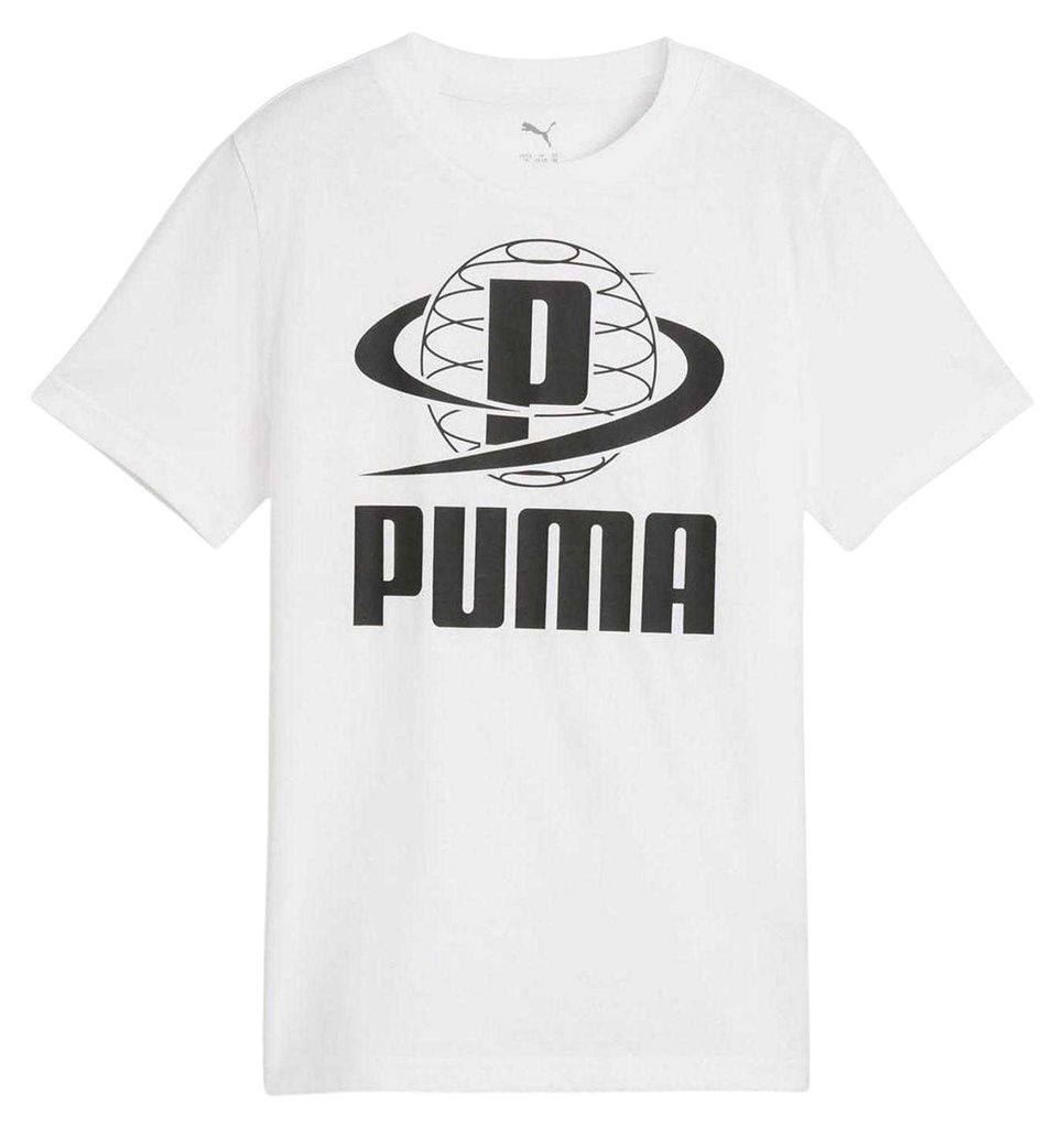 Puma - "II" T-Shirt für Kinder GT18569 (128) (Weiß)