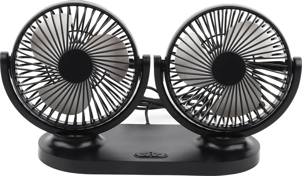 Ventilateur de voiture USB idéal pour camping-car et trajets en famille