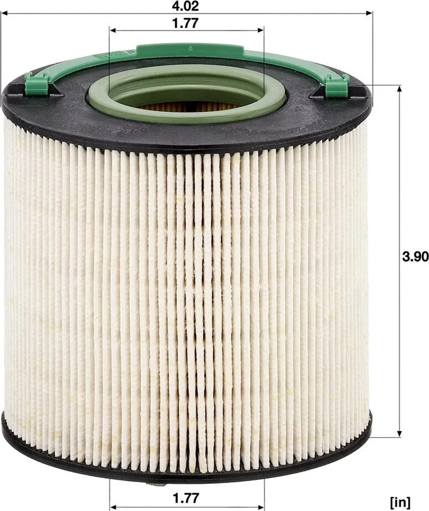Filtre à carburant MANN-FILTER en polyuréthane haute performance 1040x - 5